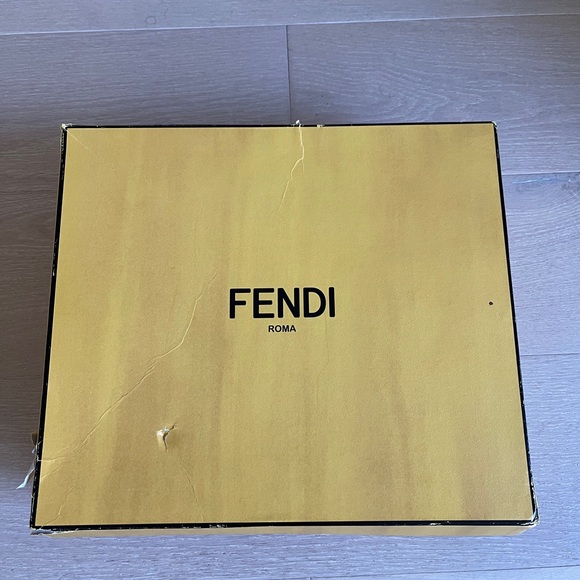 Fendi Western Boots - Heeled Logo Leather Cowboy Boots - Picture 14 of 16